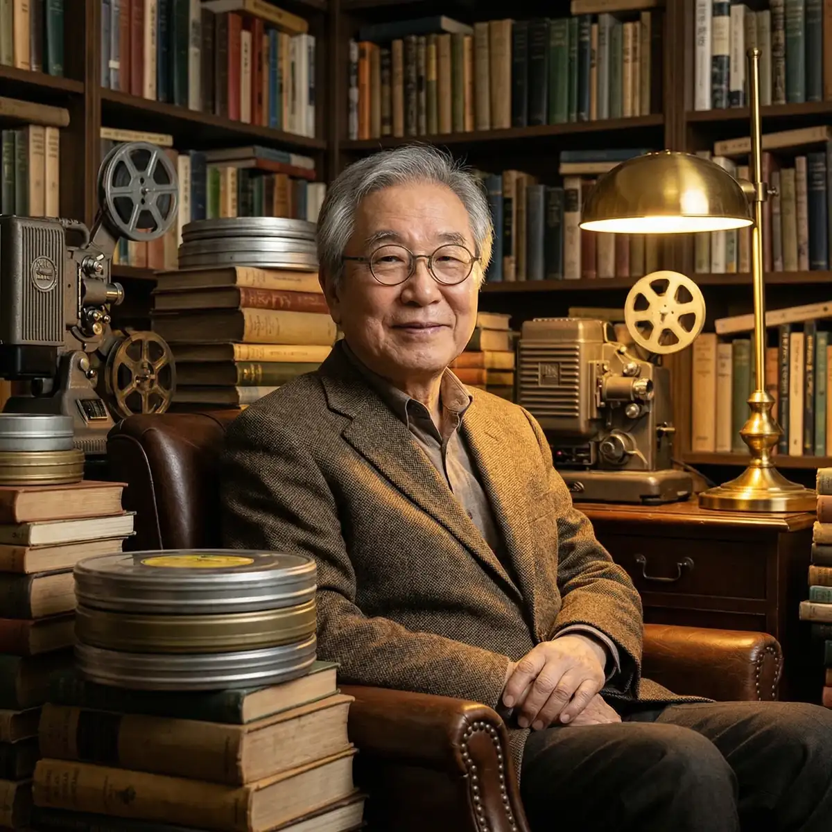亚洲伦理片库馆长肖像 - 蜜桃传媒 研究学者